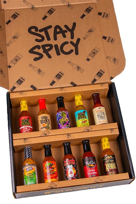 Amazon Hot Ones Hot Sauce Challenge Set Season Hot Sauce Gift Sets Hot Sauce