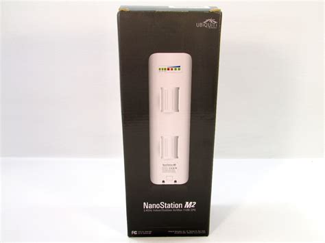 ~ NEW SEALED UBIQUITI NANOSTATION M2 NSM2 2.4GHz WIRELESS ACCESS POINT ...