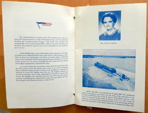 1967 Uss Jack Ssn 605 Submarine Portsmouth Nh Commissioning Ceremony