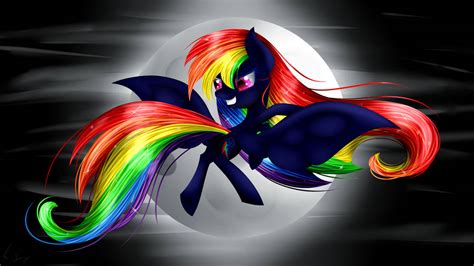 Nightmare Rainbow Dash by LixTheFork on DeviantArt