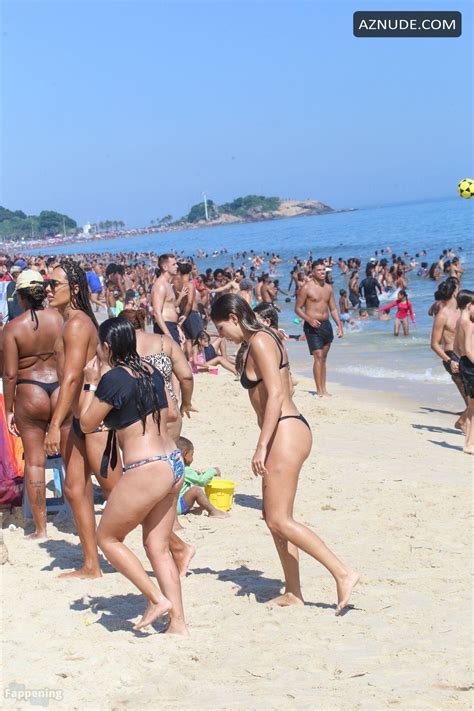 Carmen Arrufat Sexy Spotted Showing Off Her Amazing Bikini Body At Ipanema Beach In Rio De
