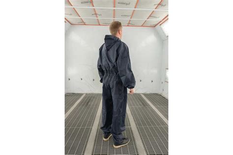 Комбинезон маляра А1 синий с красной/белой полосой, размер M 100KM-M ...