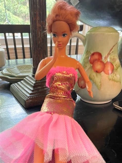 Barbie By Mattel Strawberry Blonde With Blue Eyes Twist And Turn Etsy