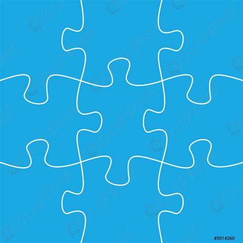 Best Piece Jigsaw Puzzle Template Printable Off