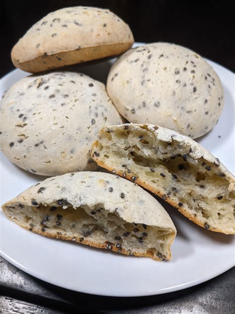 [homemade] Korean Sesame Tapioca Bread R Food