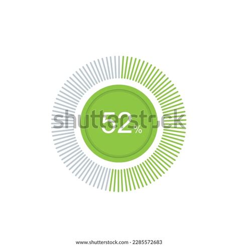 52 Circle Diagrams Infographics Vector 52 Stock Vector (Royalty Free ...