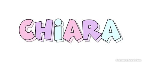 Chiara ロゴ | フレーミングテキストからの無料の名前デザインツール