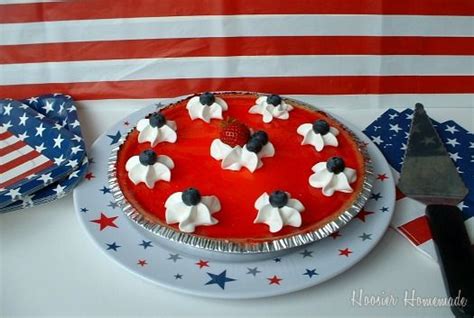 Easy Th Of July Pie Th Pie Fourth Of July Food Patriotic Pie