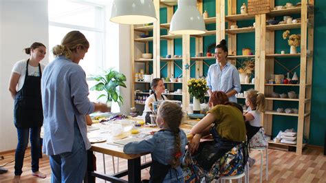 День рождения в гончарной мастерской