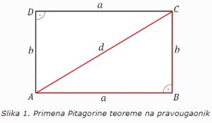 Primena Pitagorine Teoreme Na Pravougaonik I Kvadrat Zadaci Edukacija