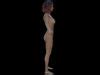 D Model Realistic Nude Woman Rigged VR AR Low Poly CGTrader