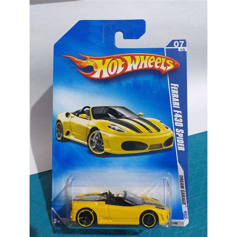 Jual Hot Wheels Ferrari F Spider Kuning Shopee Indonesia