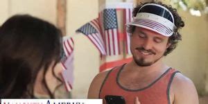 Naughty America Two Gorgeous Babe Share A Dick Together In The Bedroom Aubree Valentine