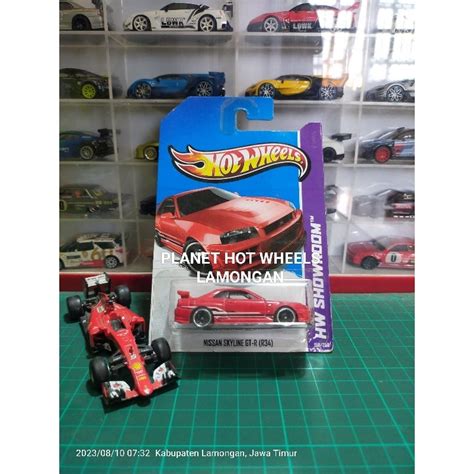 Jual Hot Wheels Nissan Skyline Gtr R Merah Shopee Indonesia