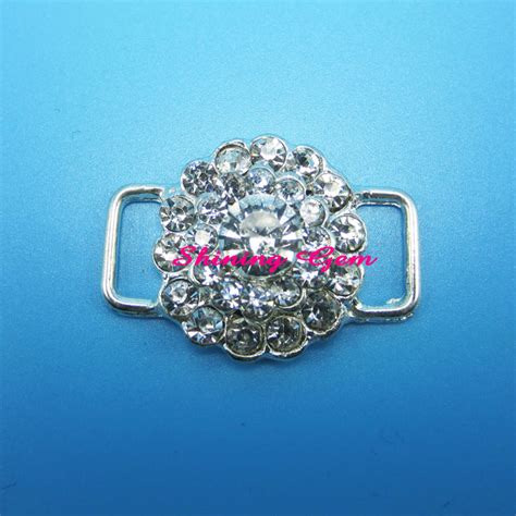 Luxury Swimwear Rhinestone Swimsuit Beachwear Jewel Bathing Suit Center Bikini Connectors Bcc