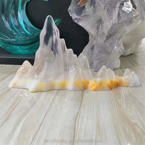 Clear Artificial Resin Decorative Ice Block Props Fake Resin Iceberg Buy Clear Ice Block