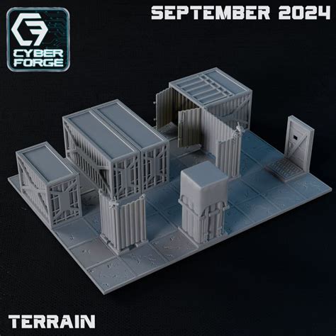 3D Printable Cyber Forge September 2024 BIKINI BURNOUT By Titan Forge Miniatures
