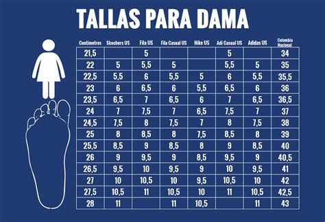 Tabla De Tallas 8000