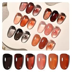 Amazon Gaoy Jelly Gel Nail Polish Of Transparent Milker Nude