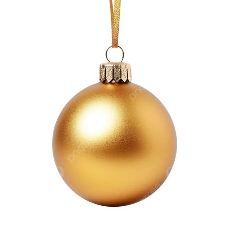 Bright Golden Glass Christmas Ball Ball Glass Xmas Png Transparent
