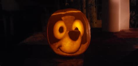 Made A Little Bluey Pumpkin Rbluey
