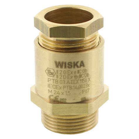 Explosion Proof Cable Gland Ex Kvm Z Wiska Hoppmann Gmbh Brass