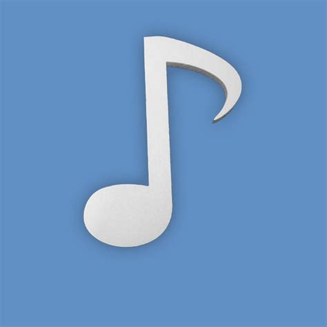 Eighth Note Naked Foam