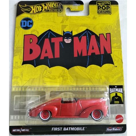 Store Minh Chung Toy Model Car Hot Wheels Premium Pop Culture Batman First Batmobile Shopee