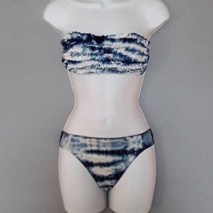 Lucky Brand Swim New Tie Dye Ruffle Tab Bikini Bottom S Poshmark
