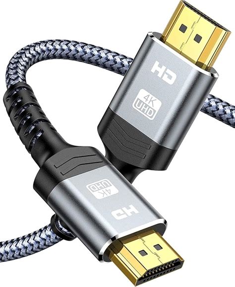 Amazon Hdmi Cable 40ftlength 4k Hdmi Cord Snowkidsnylon Braided