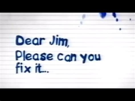 Jim Ll Fix It Strikes Again Tv Advert Youtube