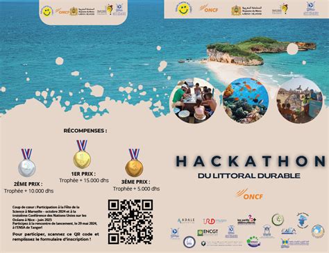 Lancement du Hackathon ONCF du Littoral Durable Un appel à l