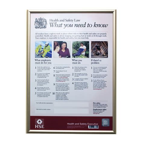 health safety law poster