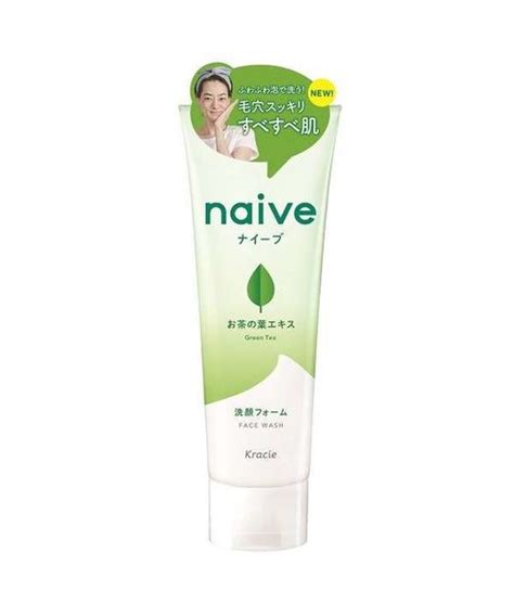 Пенка для умывания с экстрактом зеленого чая Kracie Naive Cleansing ...