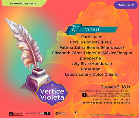 Escritoras De Pa Ses Participar N En El O Festival Internacional