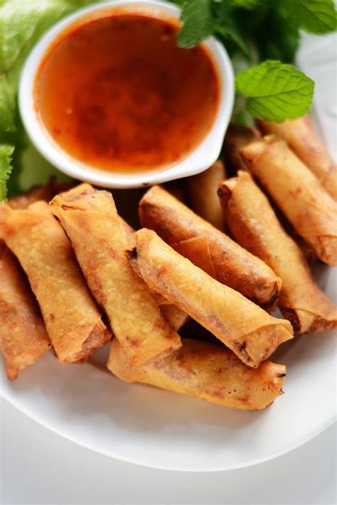 Vietnamese Prawn Spring Rolls The Spice Adventuress