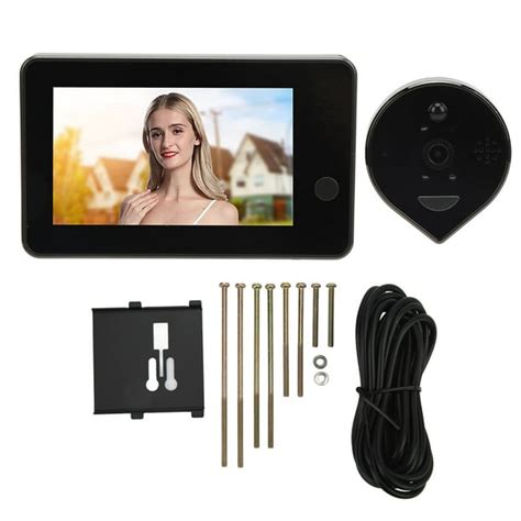 Doorbell Peephole Viewer,Wireless Peephole Door Viewer Video Door ...