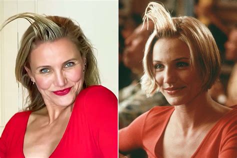 Cameron Diaz Recreates There's Something About Mary 'Hair Gel' Moment