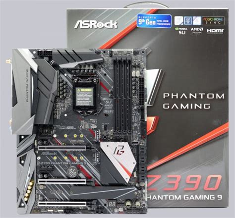 ASRock Z390 Phantom Gaming 9 Motherboard Review Layout, Design and Features