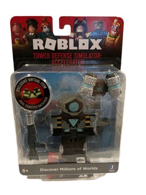 Jazwares Roblox Tower Defense Simulator Accelerator Collectible Figure