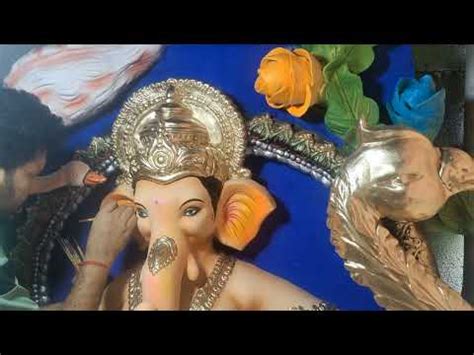 Ganesh Murti Eyes Painting Ganesh Murti Painting Karne Ka Tarika How