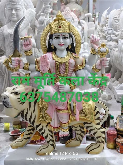 Durga Mata Marble Murti Home Feet At Rs In Alwar Id