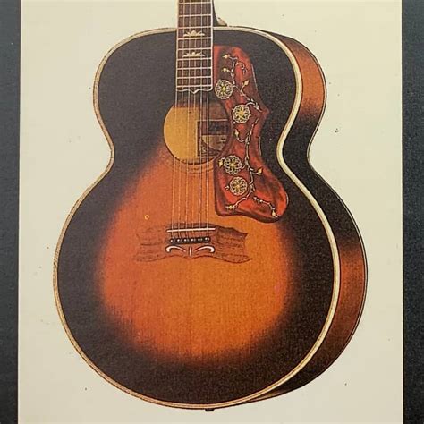 Gibson J 200 Dealer Sheet 1980 Reverb