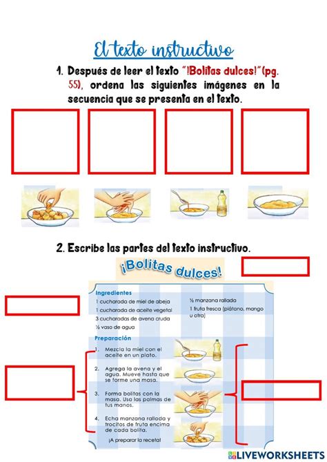 Actividad Online De Instructivos Para Primer Grado Primaria P NBKomputer