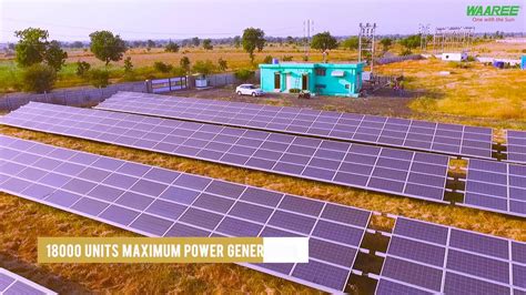 India S No 1 Solar Power Plant EPC By Waaree Energies Limited YouTube