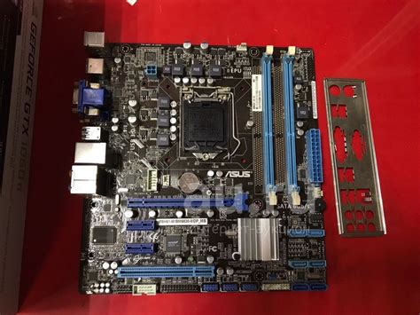Материнская плата ASUS P8H61-M\BM6630-8\DP_MB (1155, H61) Задняя планка ...