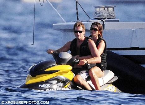 Retro Bikini Cindy Crawford Slips Into A Chocolate Bikini On Vacation In St Tropez