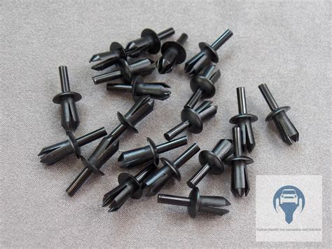 20x Roue Revêtement spreiznieten Clips pour Mercedes, BMW, Mini ...