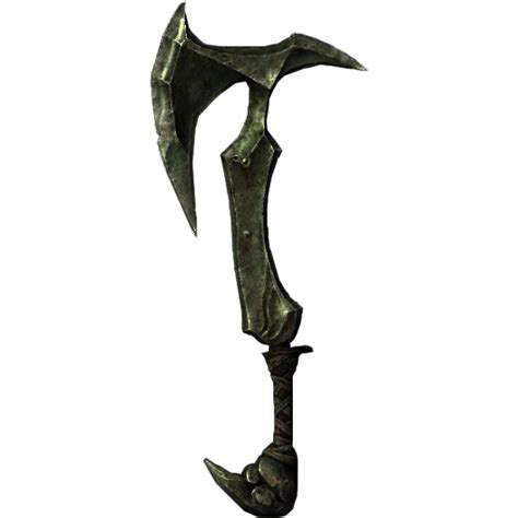 File SR Icon Weapon OrcishWarAxe Png The Unofficial Elder Scrolls