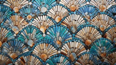 Premium Photo | Mosaic Patterns Reminiscent Of Ancient Roman Background